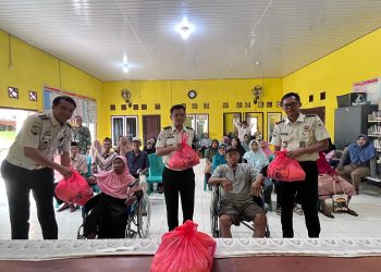 Lapas Kalianda Tebar Kepedulian, Sembako Dibagikan ke Masyarakat