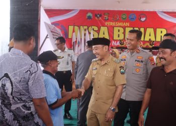 Polres Lampung Selatan Gandeng Warga, Resmikan Desa Bebas Narkoba Trimomukti