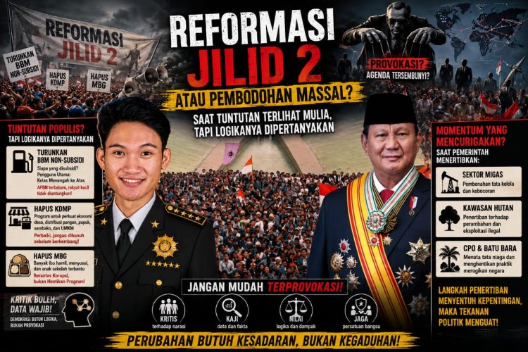 Reformasi Jilid 2 Menggema, Namun Benarkah Solusi yang Ditawarkan Berpihak pada Rakyat?