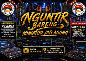 Ratusan Penghobi Sound System Bersatu, PSSLS Gelar Event Spektakuler di Jati Agung