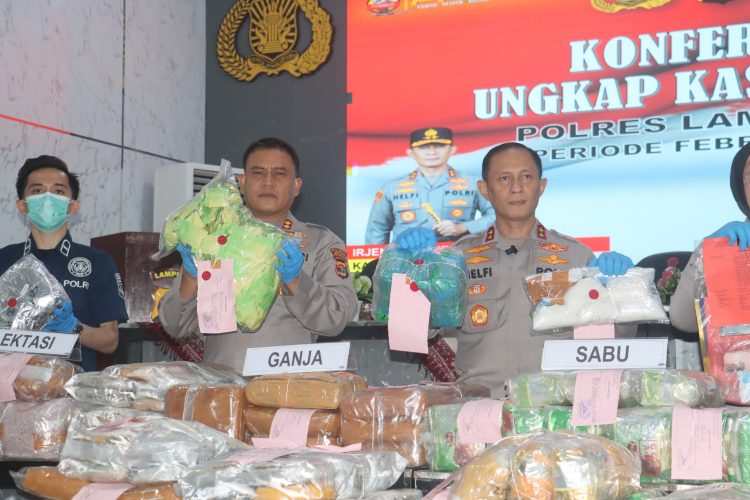 Sindikat Narkoba Modus Kardus hingga Kotak Speaker Dibongkar, 24 Pelaku Ditangkap