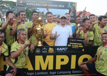 Kapolres Cup Lampung Selatan Berakhir Meriah, Sportivitas dan Kebersamaan Jadi Sorotan