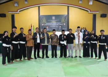 Pengesahan 224 Warga PSHT Lampung Barat Berlangsung Khidmat dan Penuh Semangat