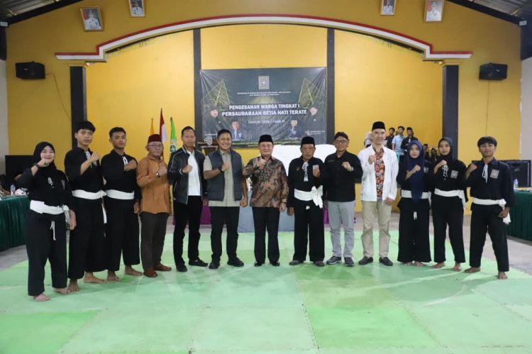 Pengesahan 224 Warga PSHT Lampung Barat Berlangsung Khidmat dan Penuh Semangat