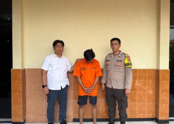 Polsek Pringsewu Kota Amankan Pelaku Penusukan yang Lukai Dua Korban