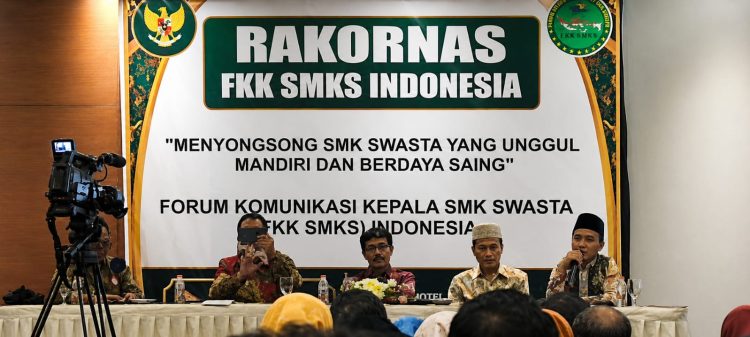 Pengurus FKK Se-Indonesia Berkumpul, Rumuskan Strategi Selamatkan SMK Swasta
