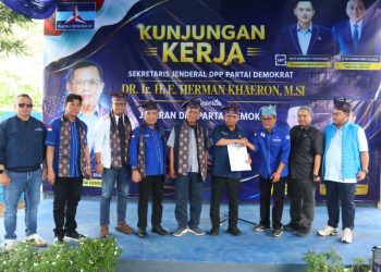 DPC Demokrat Lampung Selatan Miliki Kantor Baru, Herman Khaeron Dorong Kemenangan di 2029