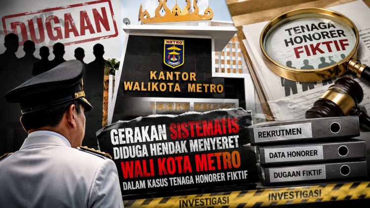 Gerakan Masif Diduga Bermotif Politik? Wali Kota Metro Disebut-sebut Hendak Diseret dalam Kasus Welly Adiwantara