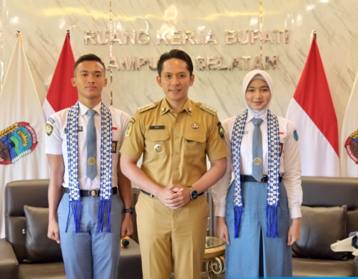 Lolos Verifikasi BPIP, Dua Pelajar Lampung Selatan Siap Ikuti Pembentukan Paskibraka Pusat