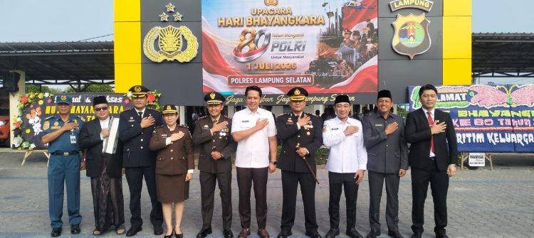 Hari Bhayangkara ke-80, Farizal Purba: Sinergi Polri dan DPRD Penting untuk Lampung Selatan
