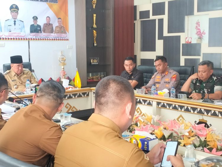 Isu Hoaks, Tambang Ilegal hingga Narkotika Dibahas dalam Rakor Forkopimda Tanggamus