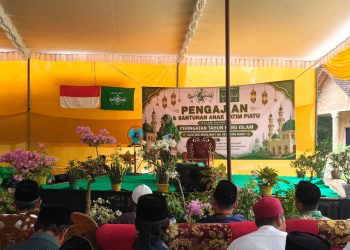 Momentum 1 Muharram, Muslimat NU Sendang Baru Tebar Kepedulian Lewat Santunan Anak Yatim Piatu