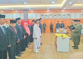 Mutasi Pejabat di Tanggamus, Saleh Asnawi Minta Pelayanan Publik Lebih Cepat dan Transparan