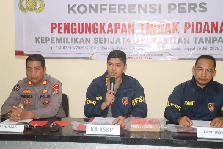KSKP Bakauheni Bongkar Jaringan Senpi Ilegal, Penerima Paket Ternyata Residivis Begal di Serang
