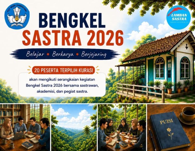 Bengkel Sastra 2026 Resmi Dibuka, Lamban Sastra Isbedy Cari 20 Talenta Muda Lampung