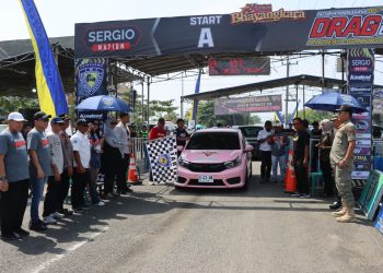 Hari Bhayangkara ke-80 Diramaikan Drag Race, 310 Pembalap Tampil di Pringsewu