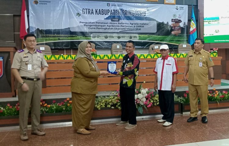 Pringsewu Gelar Rakor Reforma Agraria, Kampung Reforma Agraria Jadi Contoh Penguatan Ekonomi