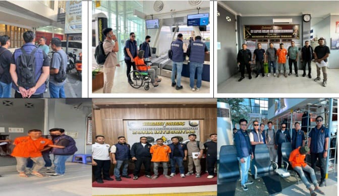 Pengawalan Ketat Tiga Hari, Ditresnarkoba Polda Lampung Bawa Pulang Buronan Narkoba dari Aceh
