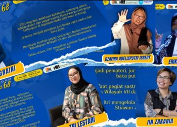 Panggung PDS HB Jassin Dimeriahkan Perempuan Lampung pada Peluncuran Buku Terbaru Isbedy Stiawan ZS