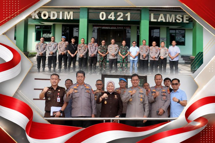 Kapolres Lampung Selatan Tegaskan Sinergitas TNI, Polri, dan Kejaksaan Kunci Stabilitas Daerah