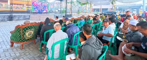 Nobar Bersama di Rest Area Gisting Pererat Hubungan Kantor Pertanahan Tanggamus dengan Forkopimda