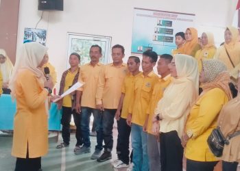 Lantik Pengurus Golkar Sukoharjo, Ririn Kuswantari Dorong Penguatan Organisasi hingga Tingkat Desa