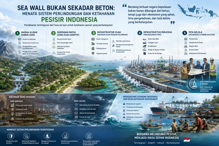 Kiagus Bambang Utoyo: Sea Wall Harus Menjadi Sistem Perlindungan Pesisir Nasional