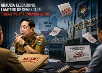 Bocoran Dokumen Kesbangpol Lamteng Ungkap Analisa Dampak Kasus Sekda Welly Adiwantara