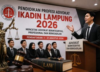 Ingin Jadi Advokat Profesional? PPA IKADIN Lampung 2026 Buka Pendaftaran hingga 31 Agustus
