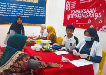 Sambut HUT ke-81 RI, Lapas Kalianda Perkuat Kepedulian Lewat Bakti Sosial