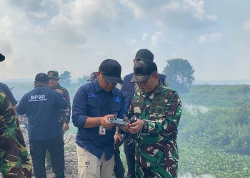 Karhutla Way Kambas Belum Padam, Tim Alfa TNI Turun Tembus Titik Api