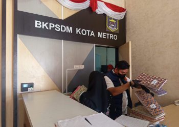 Lengkapi Petunjuk Jaksa, Polda Lampung Geledah Kantor BKPSDM Kota Metro