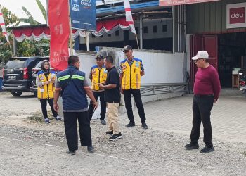 Rp900 Juta Digelontorkan, Jalan Pelita Pringsewu Mulai Dibangun Rigid Beton