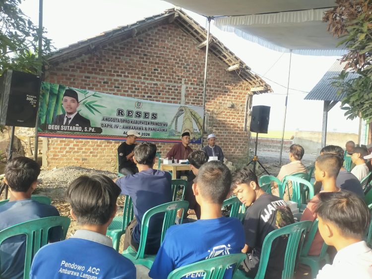 Reses Anggota DPRD Pringsewu Dedi Sutarno, Warga Dorong Perbaikan Infrastruktur Pertanian