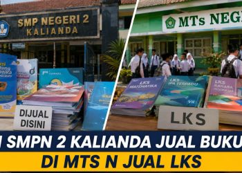 Diduga Langgar Aturan, Penjualan Buku di SMPN 2 dan LKS di MTsN Kalianda Disorot