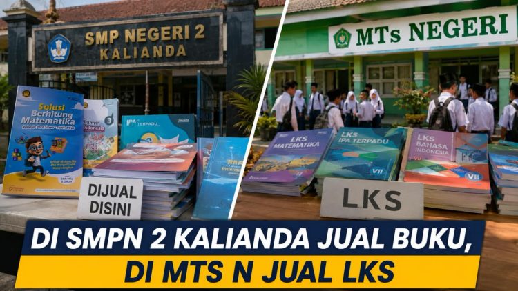 Diduga Langgar Aturan, Penjualan Buku di SMPN 2 dan LKS di MTsN Kalianda Disorot