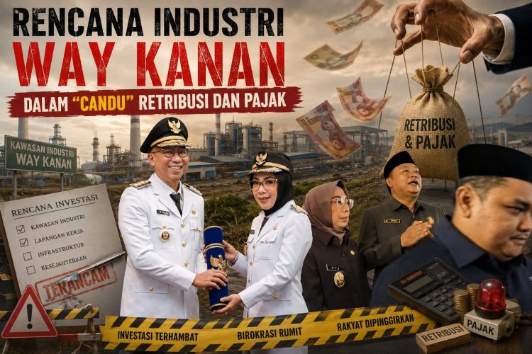 Jalan Masih Banyak Rusak, Way Kanan Justru Pasang Target Besar Bangun Industri hingga 2040