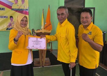 Ririn Kuswantari Hadiri Muscam Golkar Gadingrejo, Dodi Herlan Terpilih sebagai Ketua