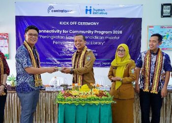 Bupati Pringsewu Apresiasi Centratama Group, SMPN 2 Kini Punya Perpustakaan Digital
