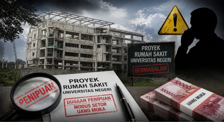 Dugaan Penipuan Proyek Rumah Sakit Unila Mencuat, Korban Pertanyakan Penanganan Polisi