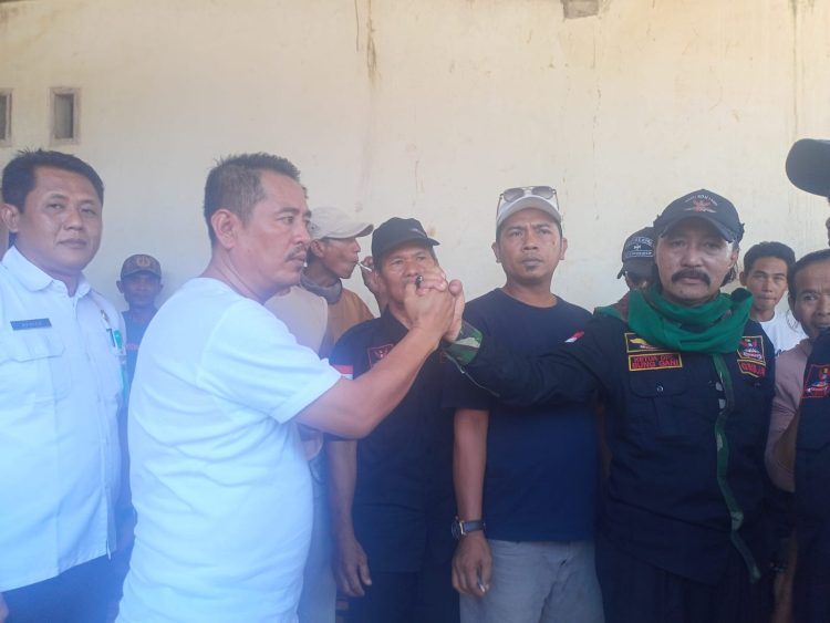 Warga Negara Kemakmuran Sampaikan Aspirasi, Perusahaan Pagar Gunung Siap Tindaklanjuti