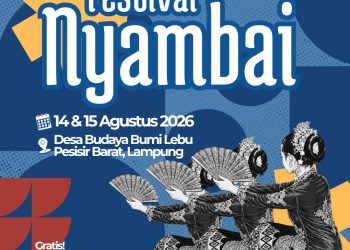 Festival Nyambai 2026 Hadir di Bumi Lebu Pesisir Barat, Gratis untuk Masyarakat