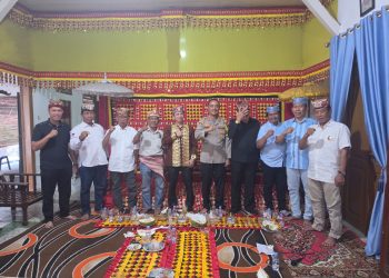 Kapolres Lampung Selatan Rangkul Tokoh Adat Sai Batin untuk Cegah Konflik Sosial