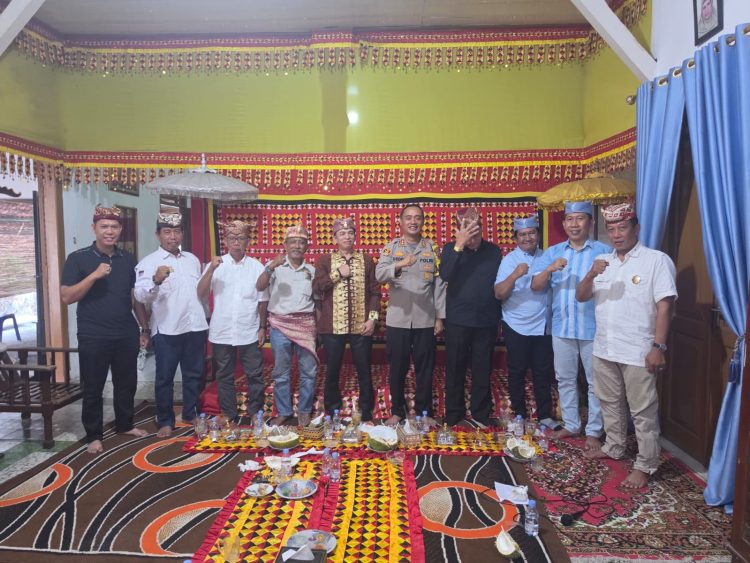 Kapolres Lampung Selatan Rangkul Tokoh Adat Sai Batin untuk Cegah Konflik Sosial