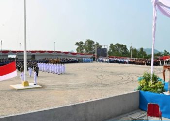 Klakson Kapal Menggema Saat Proklamasi, Semangat Kemerdekaan Bergema dari Bakauheni