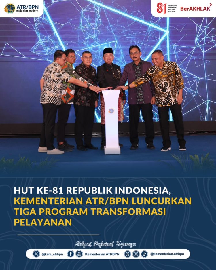 ATR/BPN Resmi Terapkan Pengukuran Terjadwal dan Balik Nama 10 Hari