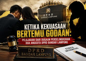 Kekuasaan, Godaan, dan Integritas: Membaca Dugaan Perselingkuhan Dua Anggota DPRD Bandar Lampung