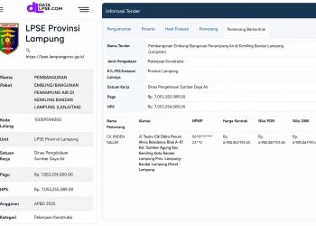 Embung Kemiling Diresmikan Gubernur, LSM PRO RAKYAT Soroti Temuan Kekurangan Volume