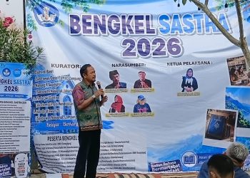 20 Peserta Digembleng Selama Empat Hari, Bengkel Sastra 2026 Siapkan Karya Jadi Buku