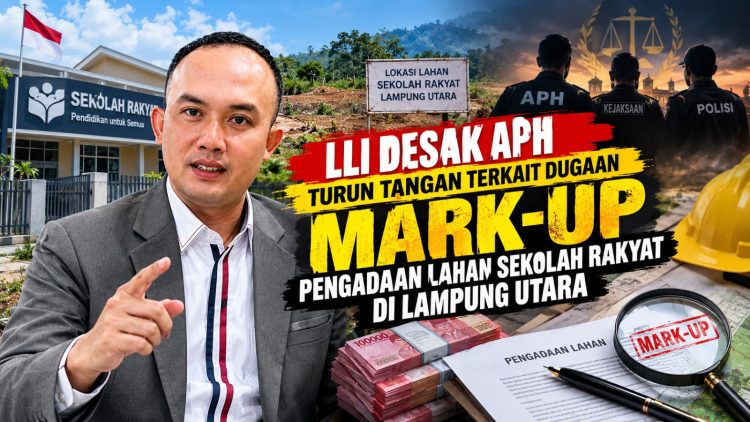LLI Pertanyakan Harga Lahan Sekolah Rakyat di Blambangan Pagar, APH Diminta Periksa